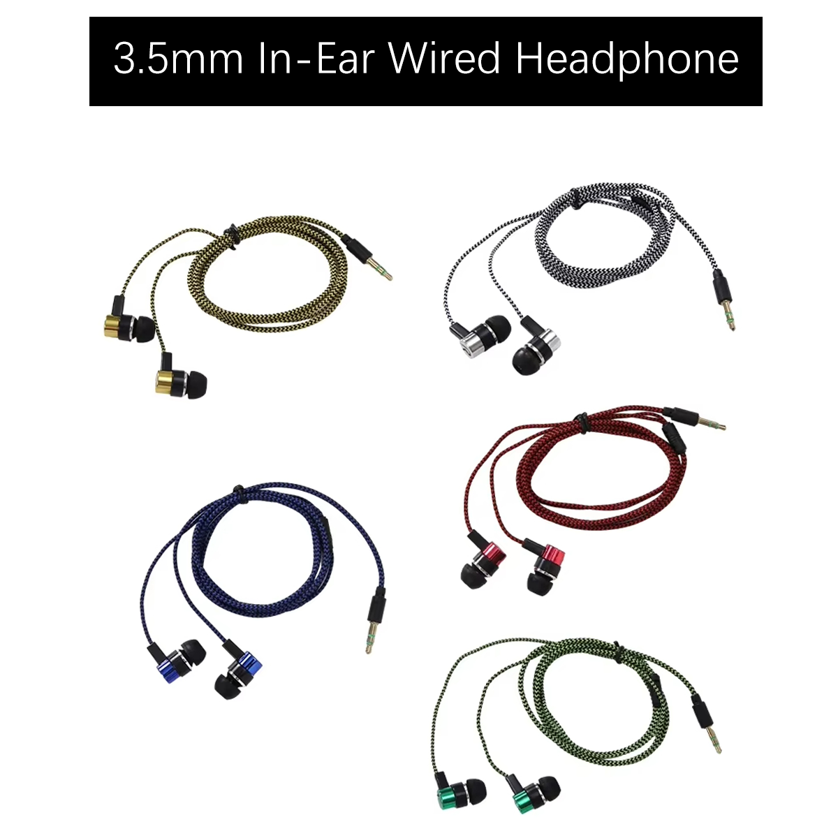 Audiophile Headphone Wired - سماعات أذن سلكية من ميووير بمقبس