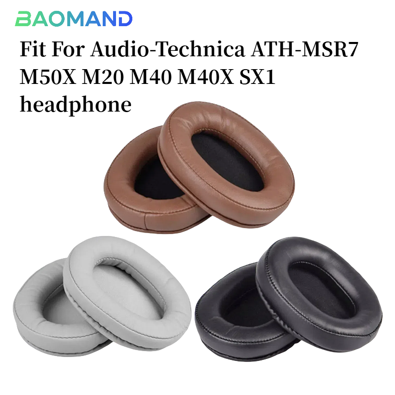 Audio Technica Headphone Ath-M50X - وسادات أذن بديلة لسماعات Audio-Technica ATH-MSR7