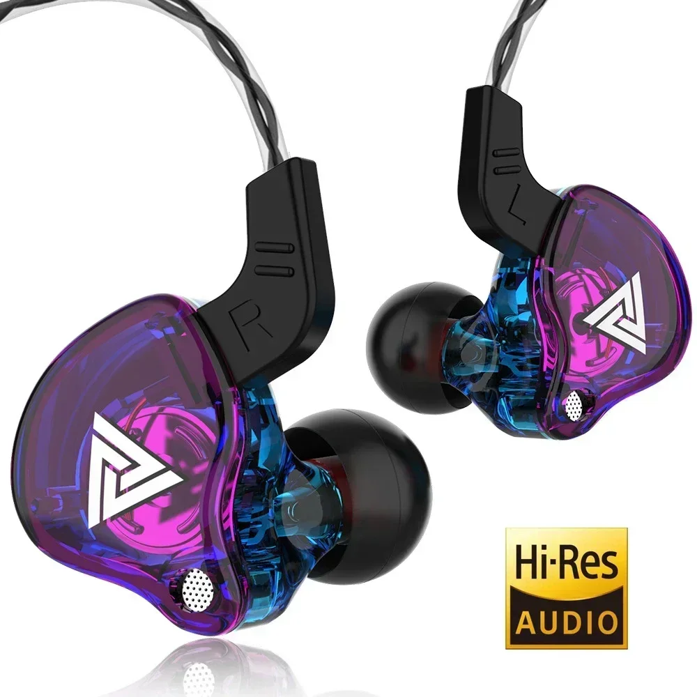 Wired Earphone Mic - سماعات أذن سلكية جديدة QKZ AK6