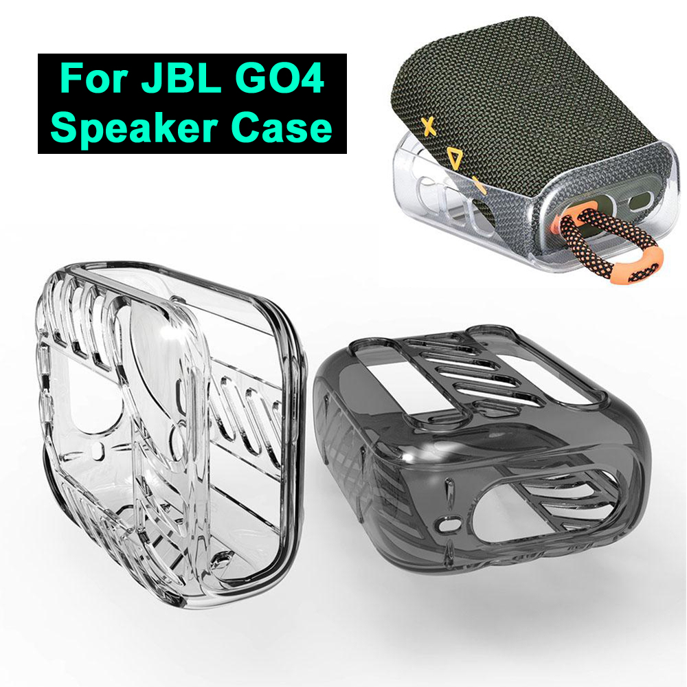 Jbl Speaker Go 4 - حافظة شفافة من مادة TPU لمكبر