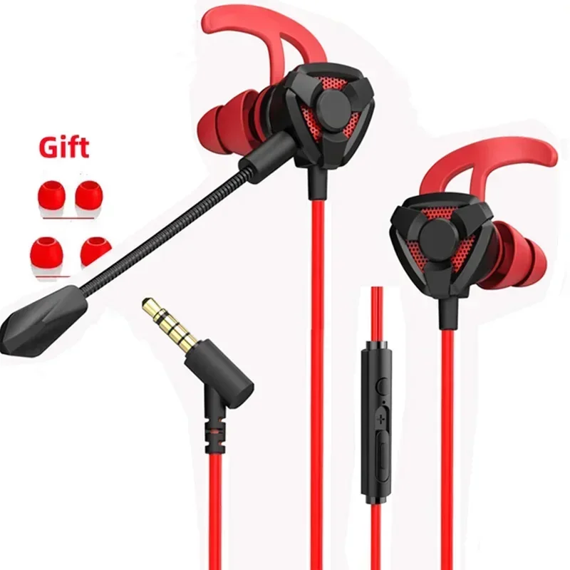 سماعة ألعاب سماعات أذن سلكية س - مراجعة Wired Earphone Mic وسعره