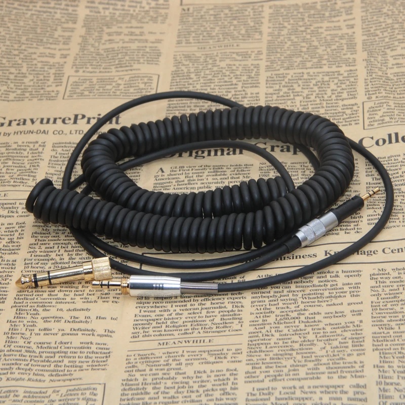 كابل صوتي حلزوني مطور بديل لسم - مراجعة Sennheiser Headphone Hd 560S وسعره