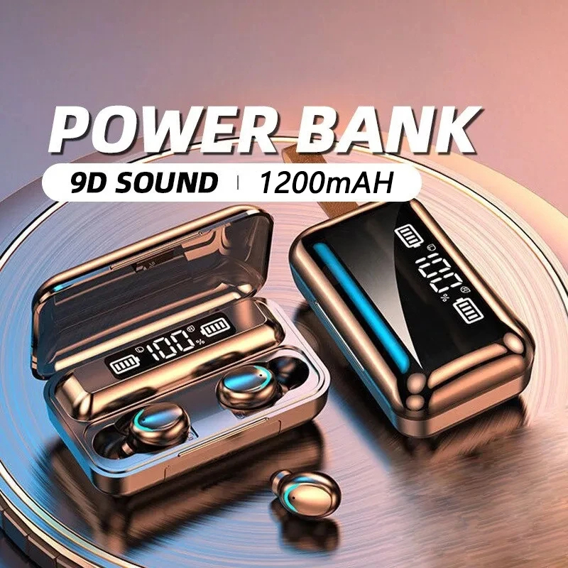 F9 سماعة رأس لاسلكية TWS بلوتو - مراجعة Wireless Earbuds Tws وسعره