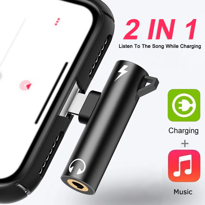 محول مزدوج 2 في 1 للصوت والشحن - مراجعة Earphone Splitter Jack وسعره