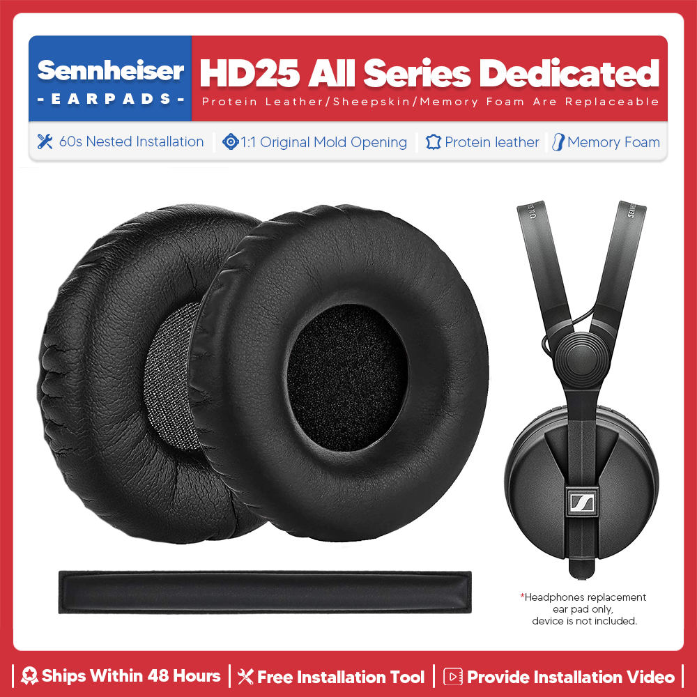 قطع غيار لمنصات الأذن لـ Sennh - مراجعة Sennheiser Headphone Hd 25 وسعره