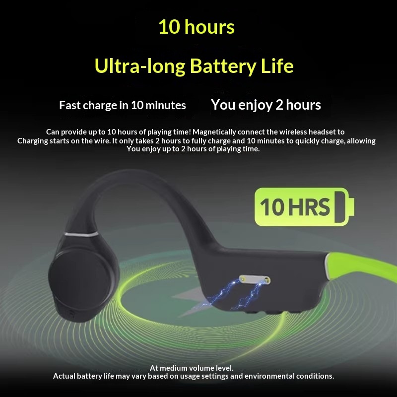 سماعات توصيل عظمي مقاومة للماء - مراجعة Sports Earphone Hook وسعره