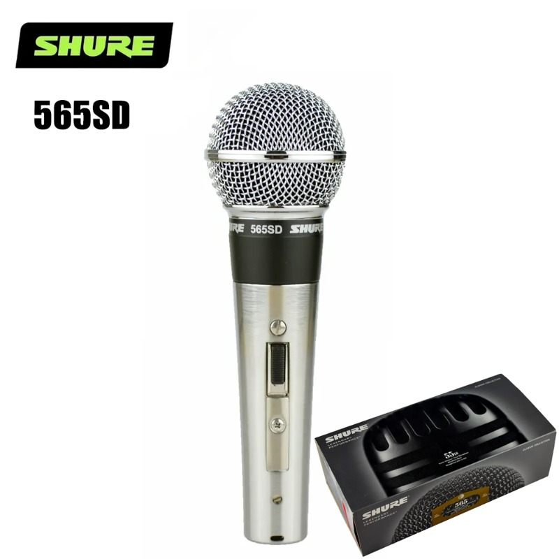 ميكروفون شور SM58 565SD دينامي - مراجعة Shure Mic Mv7 وسعره