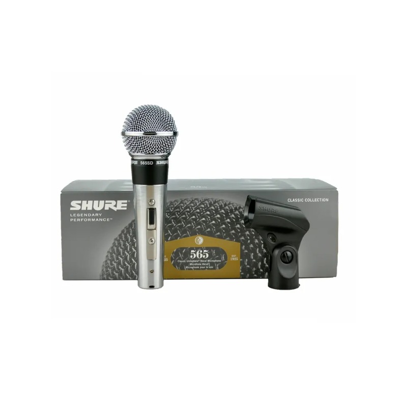 ميكروفون شور SM58 565SD دينامي - مراجعة Shure Mic Mv7 وسعره