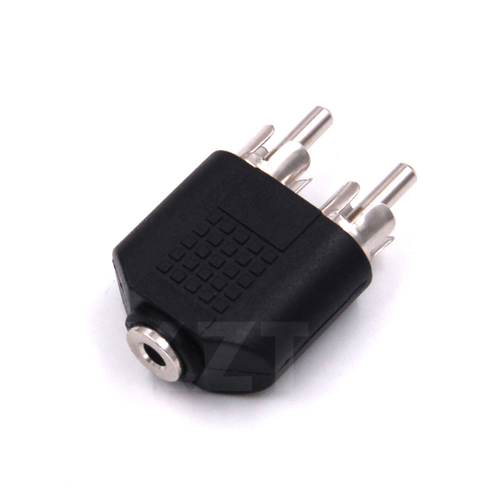 3.5 مللي متر ستيريو ذكر إلى 2  - مراجعة Earphone Splitter Jack وسعره