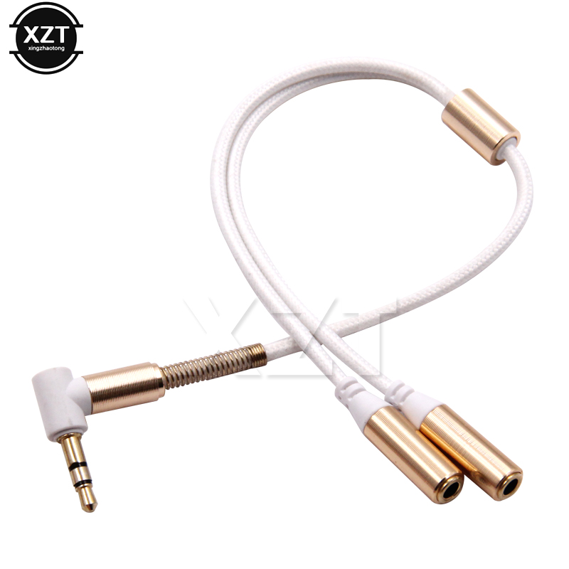 3.5 مللي متر 1 إلى 2 الصوت Aux - مراجعة Earphone Splitter Jack وسعره