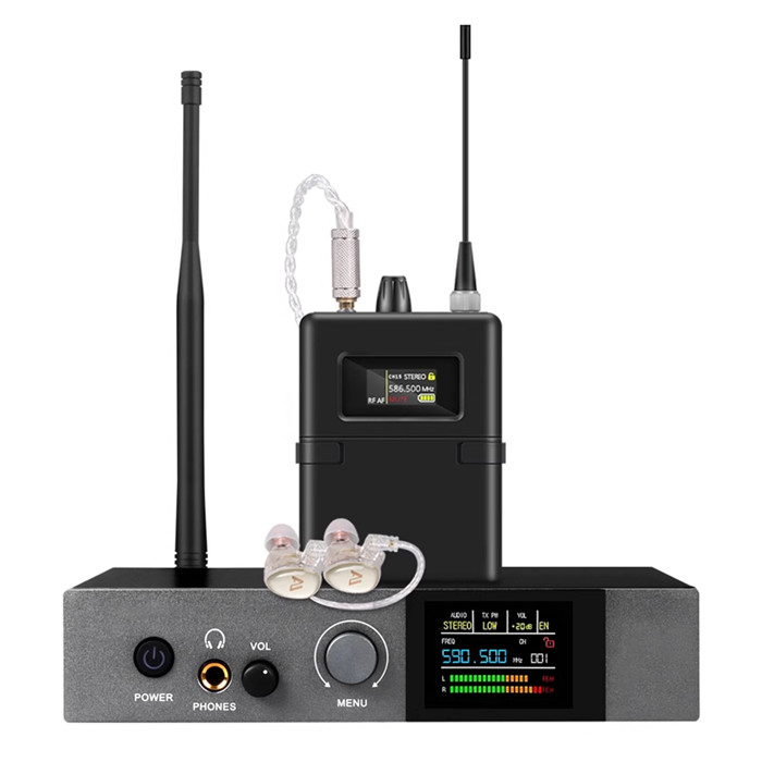 590-599 ميجا هرتز ستيريو IEM U - مراجعة In Ear Monitor Iem وسعره