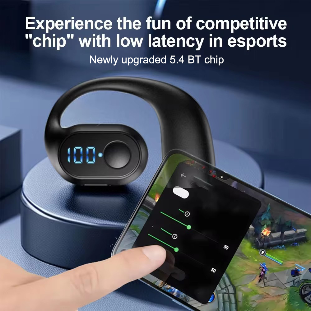 سماعة لاسلكية تعمل بالبلوتوث 5 - مراجعة Sports Earphone Hook وسعره