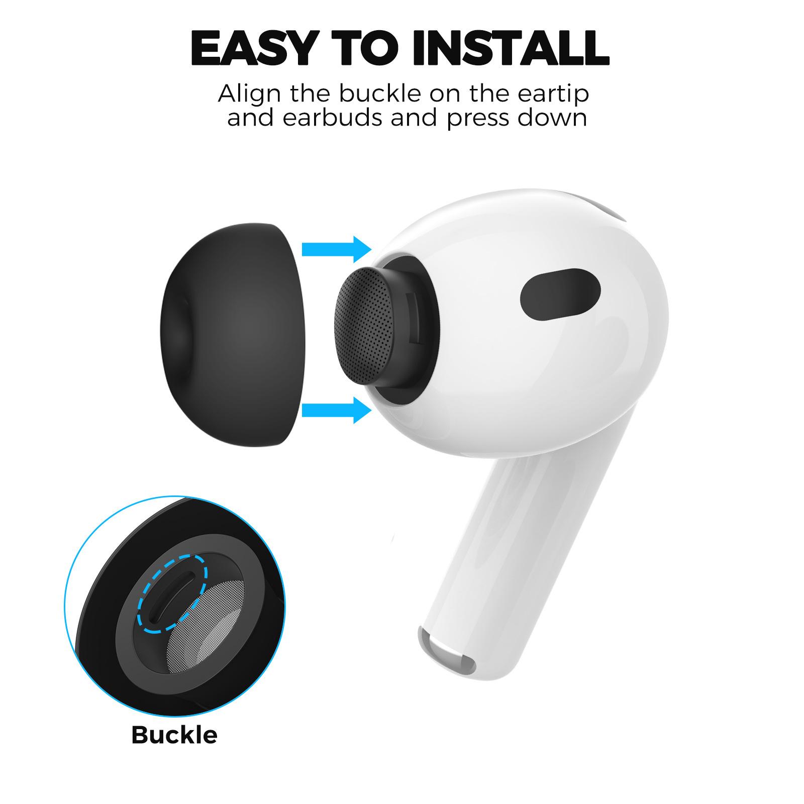 لسماعات AirPods Pro 3، علبة XD - مراجعة Silicone Ear Tip Replacement وسعره