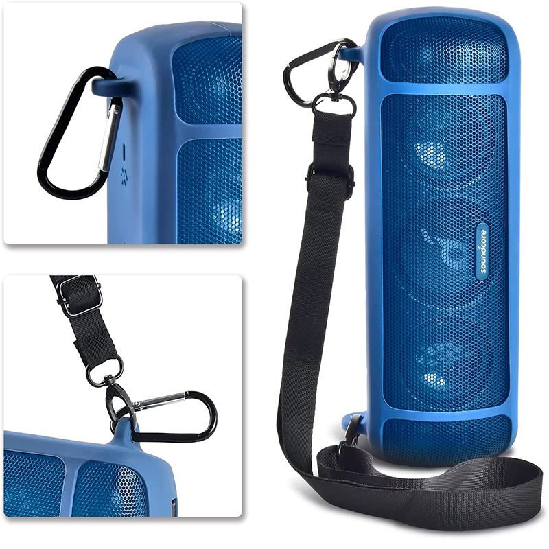 حافظة من السيليكون لمكبر صوت A - مراجعة Anker Speaker Soundcore Motion+ وسعره