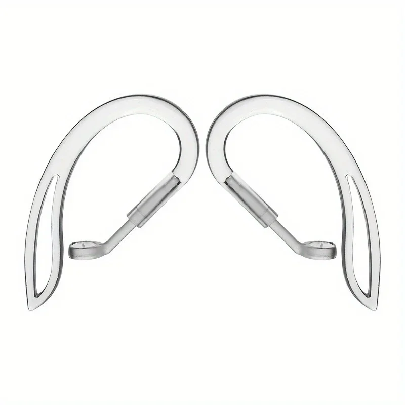 1/2 زوج من خطاف الأذن الشفاف ل - مراجعة Sports Earphone Hook وسعره