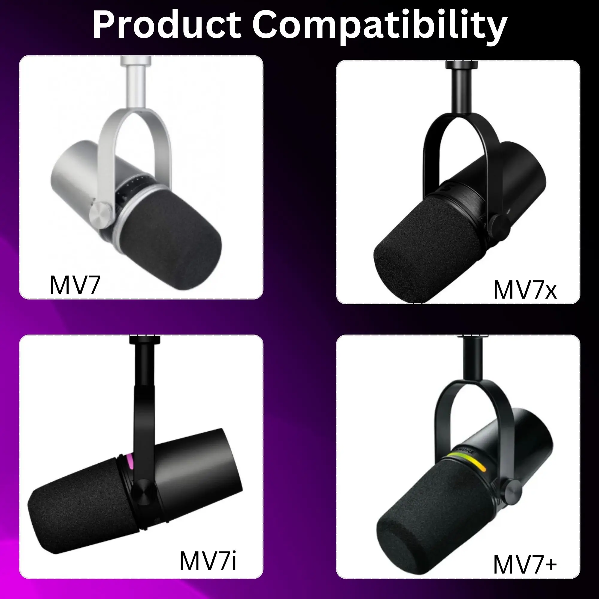 غطاء رغوي للميكروفون MV7 من شو - مراجعة Shure Mic Mv7 وسعره