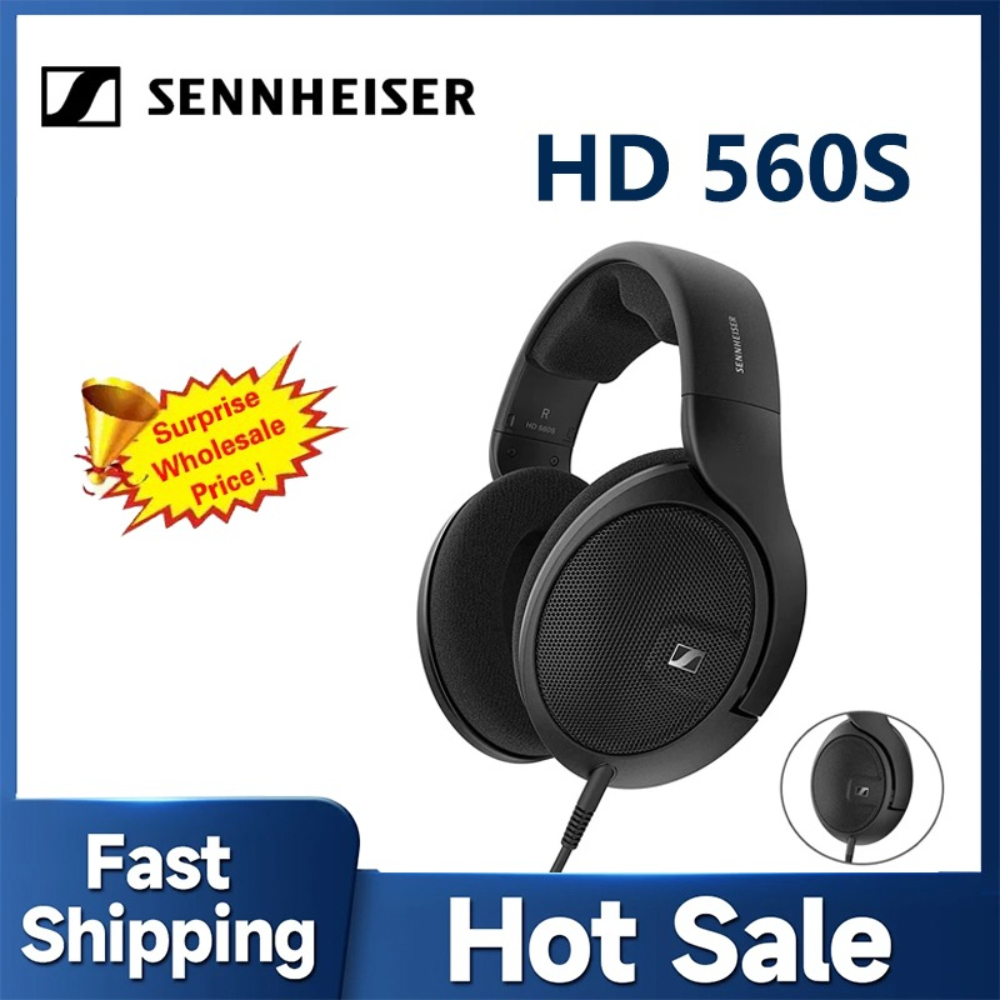 سماعات رأس سنهايزر HD 560S مفت - مراجعة Sennheiser Headphone Hd 560S وسعره