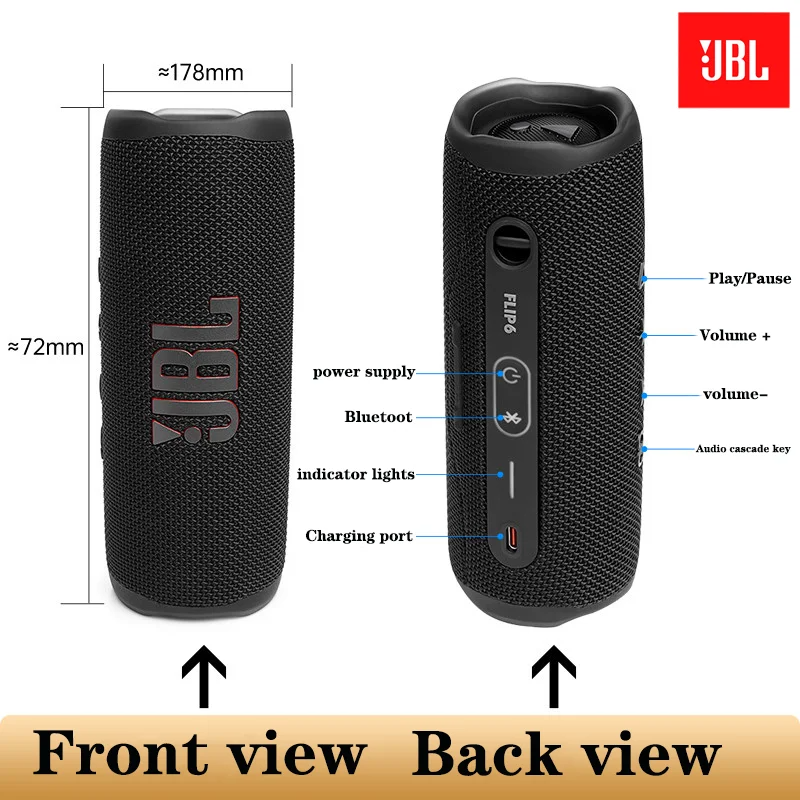 مكبر صوت بلوتوث JBL Flip 6 أصل - مراجعة Jbl Speaker Flip 6 وسعره
