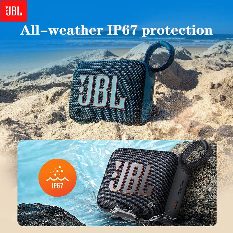 مكبر صوت JBL GO4 محمول لاسلكي  - مراجعة Jbl Speaker Go 4 وسعره