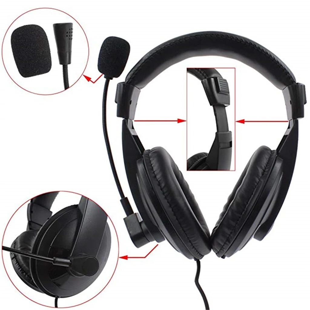 سماعات إلغاء الضوضاء العلوية م - مراجعة Wired Earphone Mic وسعره