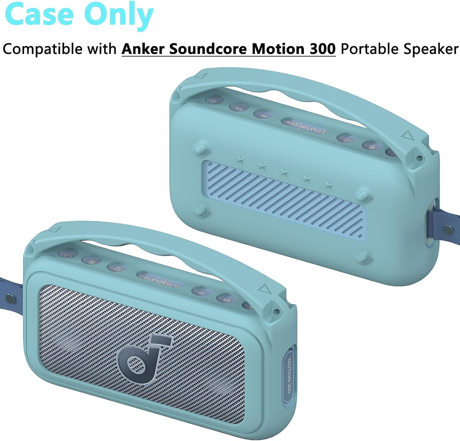 جراب غطاء واقي بمقبض أنكر-سيلي - مراجعة Anker Speaker Soundcore Motion+ وسعره