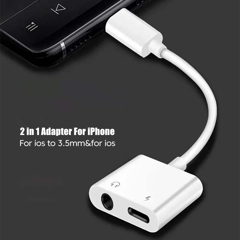 محول شحن وصوت 2 في 1 من iOS إل - مراجعة Earphone Splitter Jack وسعره
