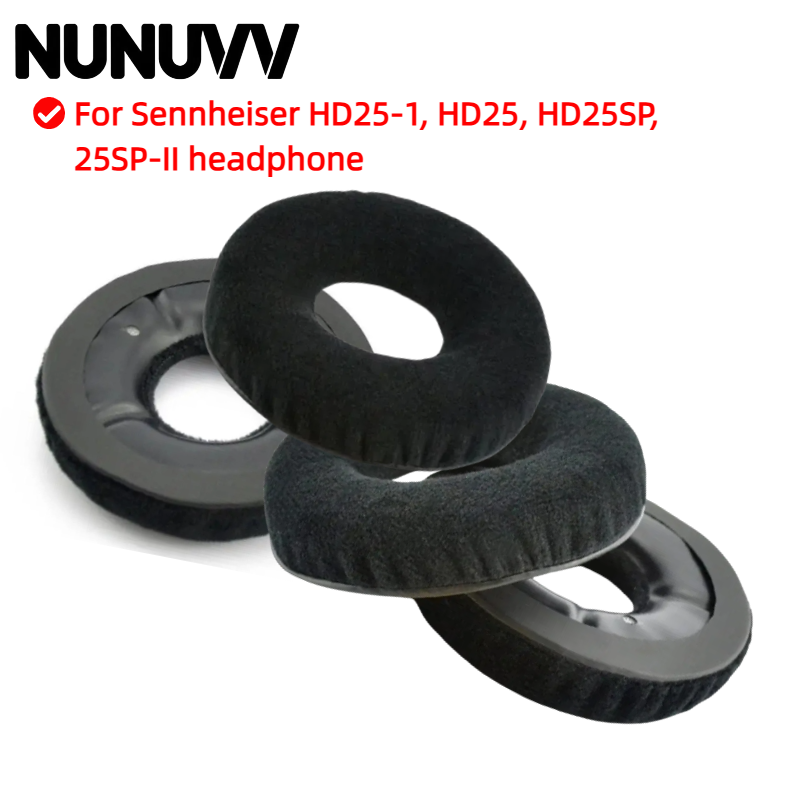 وسادات أذن NUNUVV لسماعات Senn - مراجعة Sennheiser Headphone Hd 25 وسعره