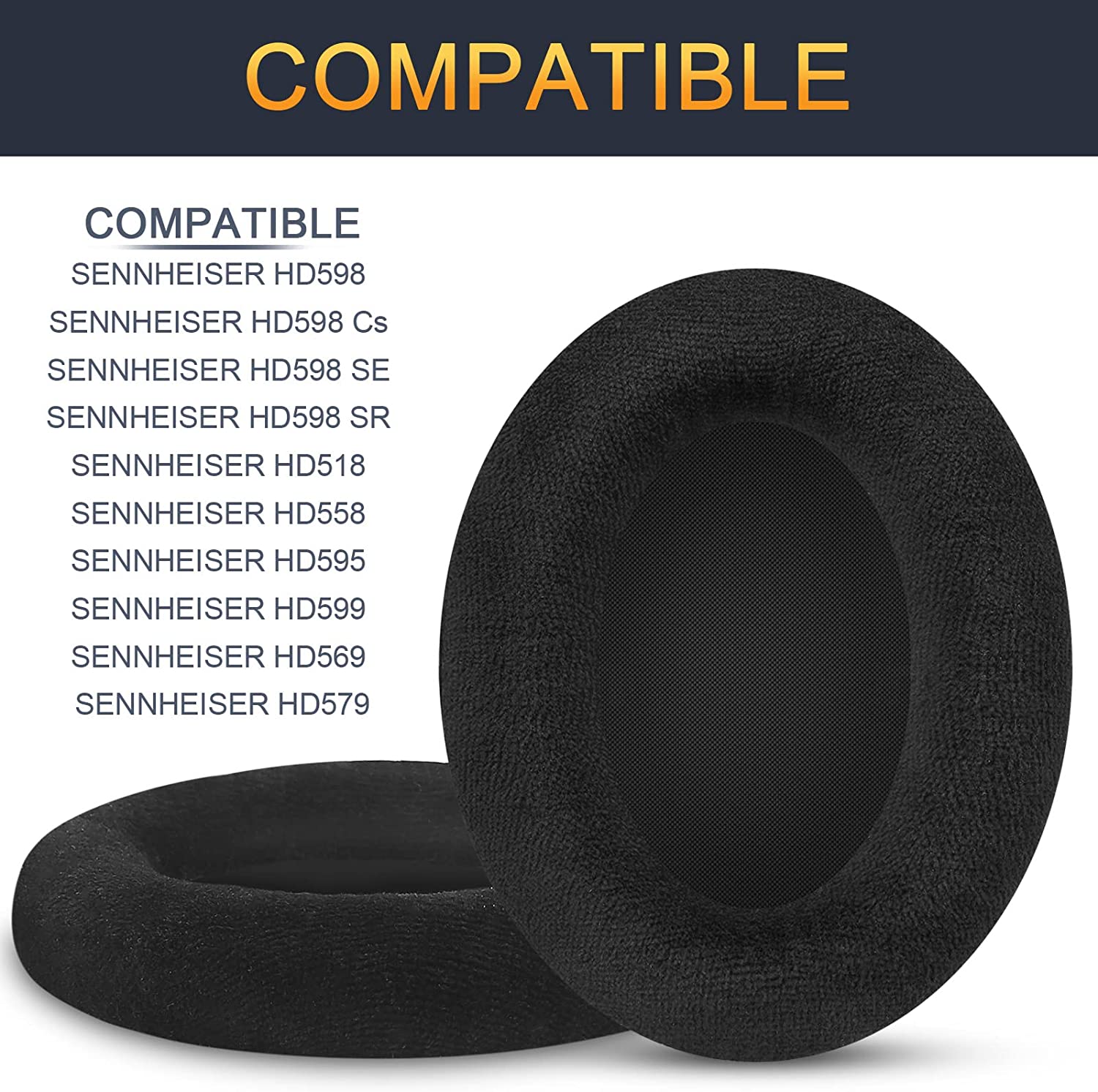 وسائد أذن لسماعات سينهايزر HD5 - مراجعة Sennheiser Headphone Hd 560S وسعره