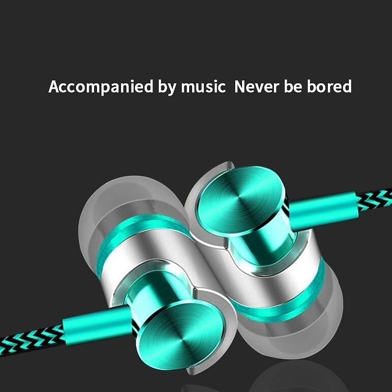 9D ستيريو سماعات أذن سلكية باس - مراجعة Wired Earphone Mic وسعره