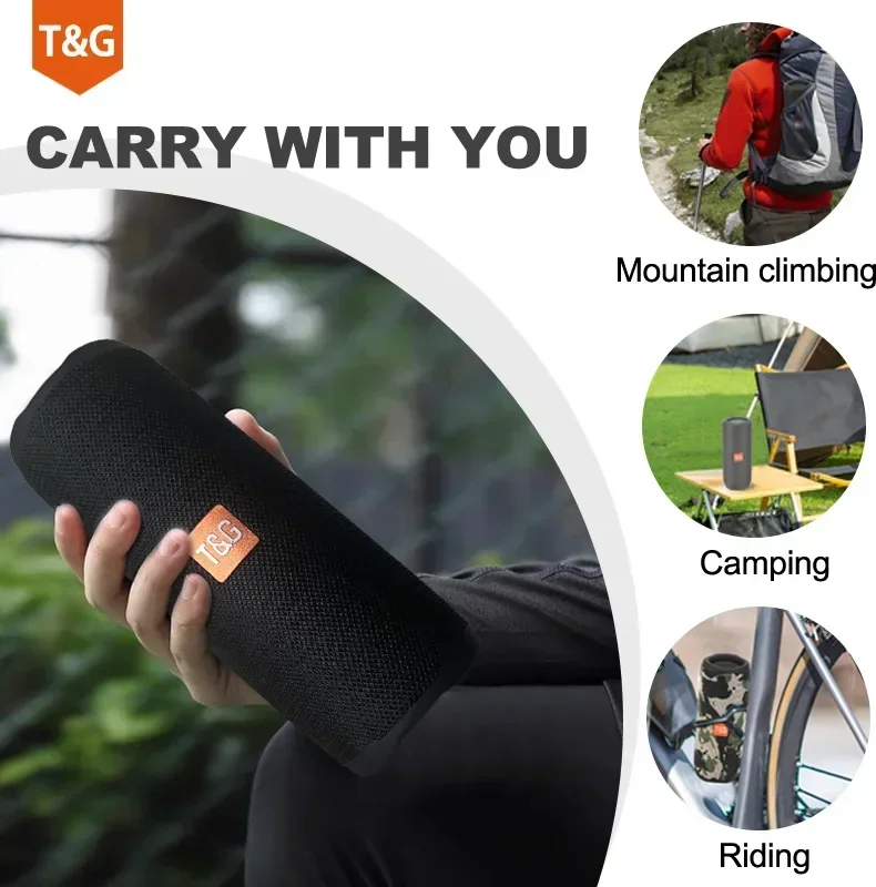 مكبر صوت بلوتوث محمول T&G TG36 - مراجعة Jbl Speaker Flip 6 وسعره
