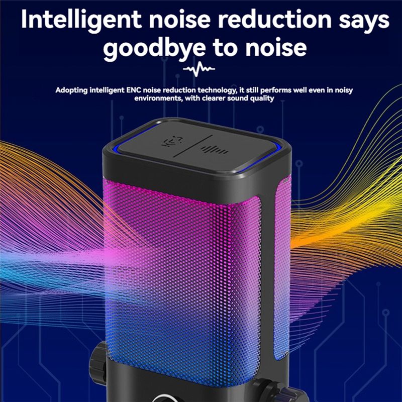 ميكروفون ألعاب ABZZ-RGB USB-C  - مراجعة Gaming Headset Rgb وسعره